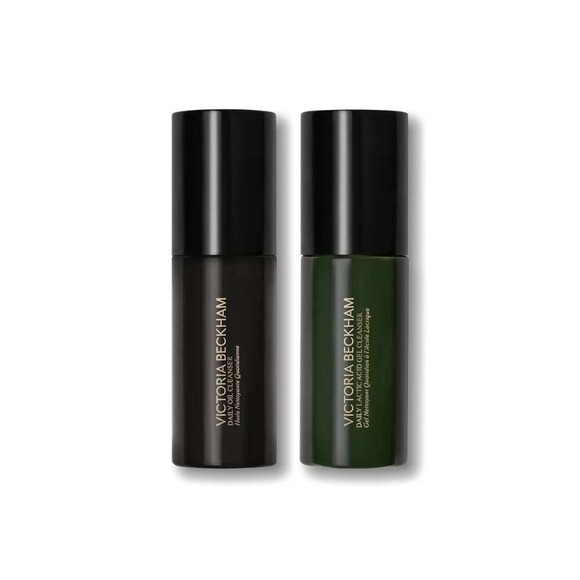 Victoria Beckham Daily Cleansing Protocol Oil & Lactic Acid Gel Travel Set 50ml